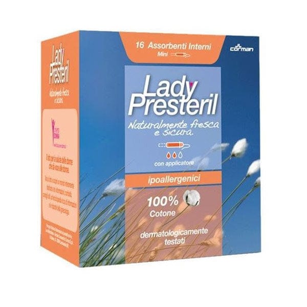 Lady Presteril 16 Assorbenti Interni Mini Ipoallergenici