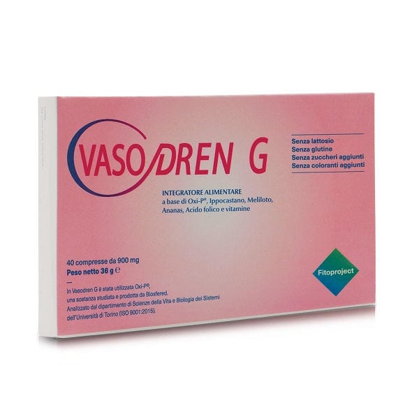 Fitoproject Vasodren G 40 Compresse