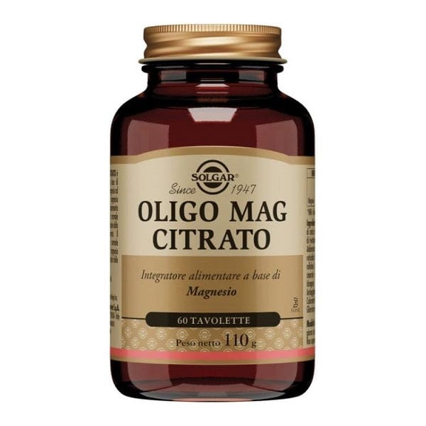 Solgar Oligo Mag Citrato 60 Tavolette