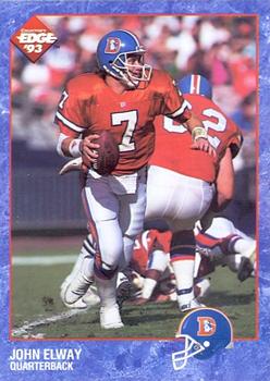 1994 COLLECTORS EDGE EXCALIBURINSERT CARD JOHN ELWAY - DENVER BRONCOS –