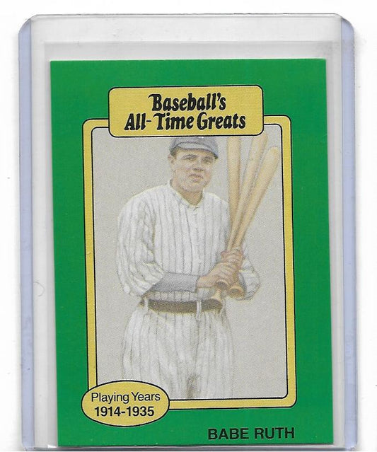 Babe Ruth Coca-Cola Advertising ACEO Baseball Card New York Yankees ML –