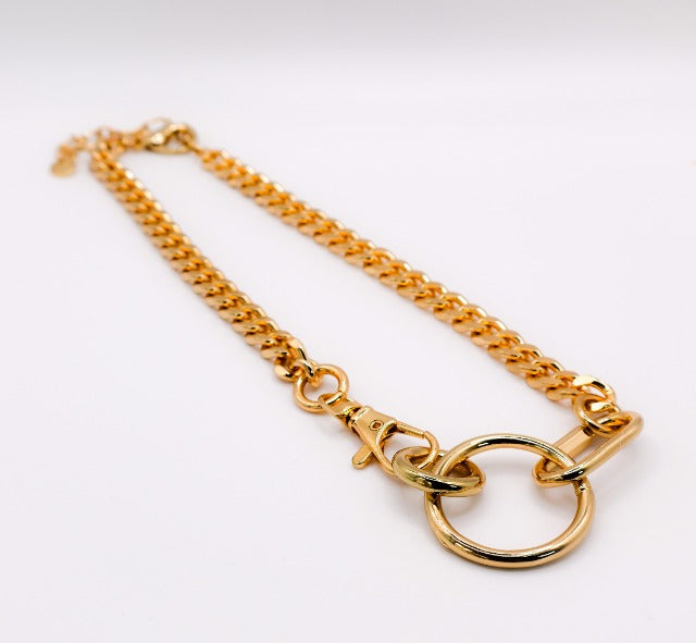Le Réussi - Golden Chain Cascade Necklace image 3