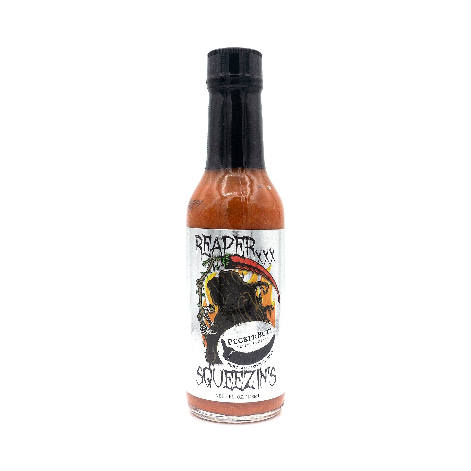Puckerbutt Pepper Company - Reaper Squeezins Hot Sauce — Mat's Hot Shop