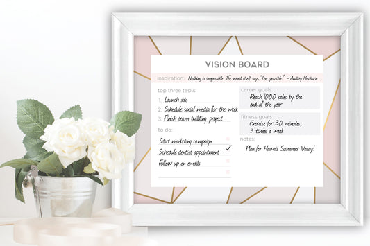 Vision Board Journal – Shop Luxe Life Boutique