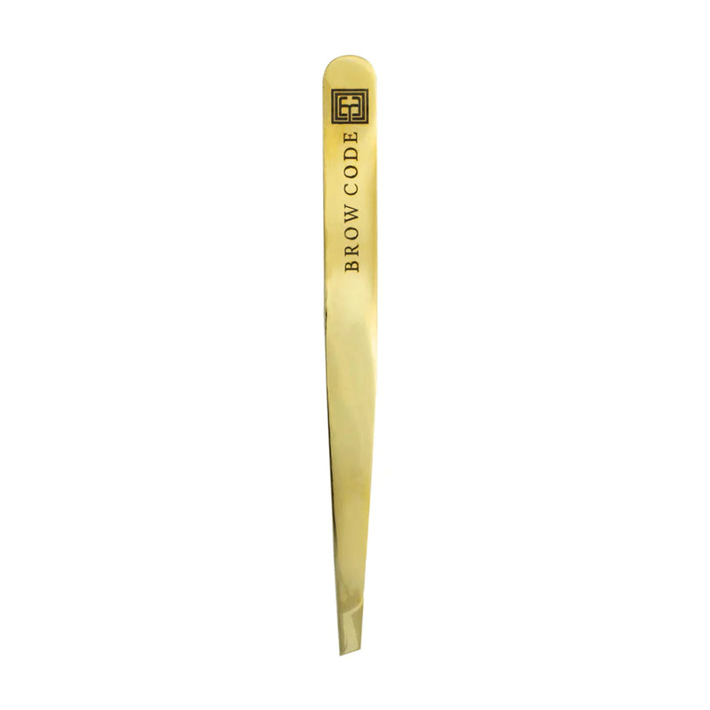 Brow Code Slant Precision Tweezer