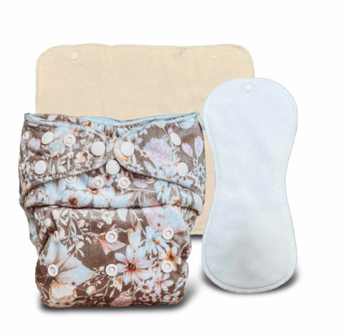 Mighty Minky Night Nappy + Duo Strength Insert