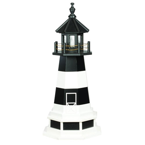 3 Ft Replica Lighthouse Accent Lighting Coastal Nautical Lawn Garden Decor