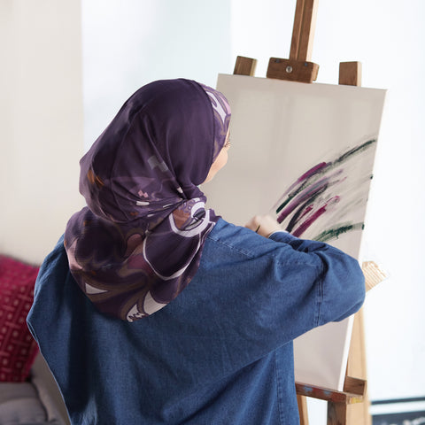 Bokitta Blog Woman in Hijab Drawing 