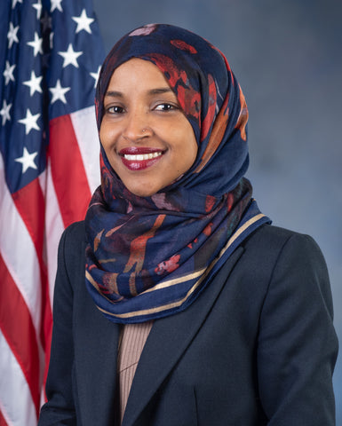 Ilhan Omar - congress - hijabi woman 