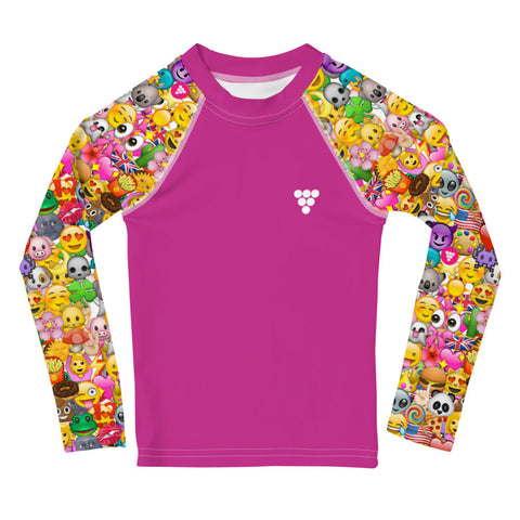 girls UPF 50+ Rash guard