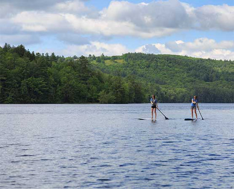 Paddleboarding places in New England, New Hampshire, Squam Lake in Holderness, NH