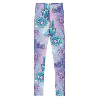 UPF 50 Pastel Mermaid Scales Swim Pant Paddle Board Yoga Leggings