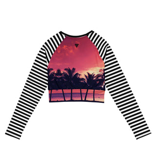 Long Sleeve Crop Rash Guard