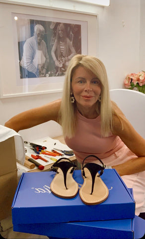 Ankalia sandal maker calzolaio Cheryl Botha