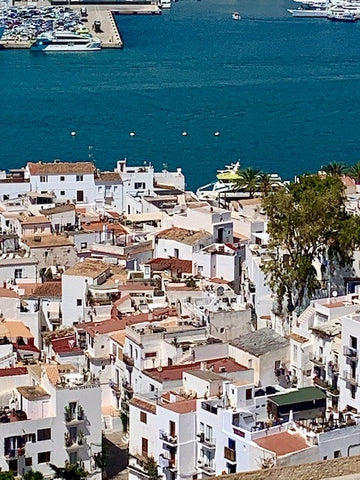 Ibiza old town harbour