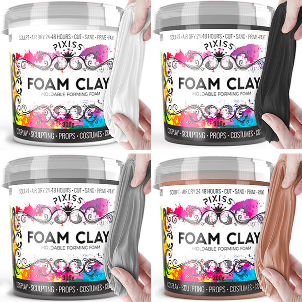 Foam Clay Air Dry Foam Modeling Clay (300g) - Soggy, Soft, Air Dry