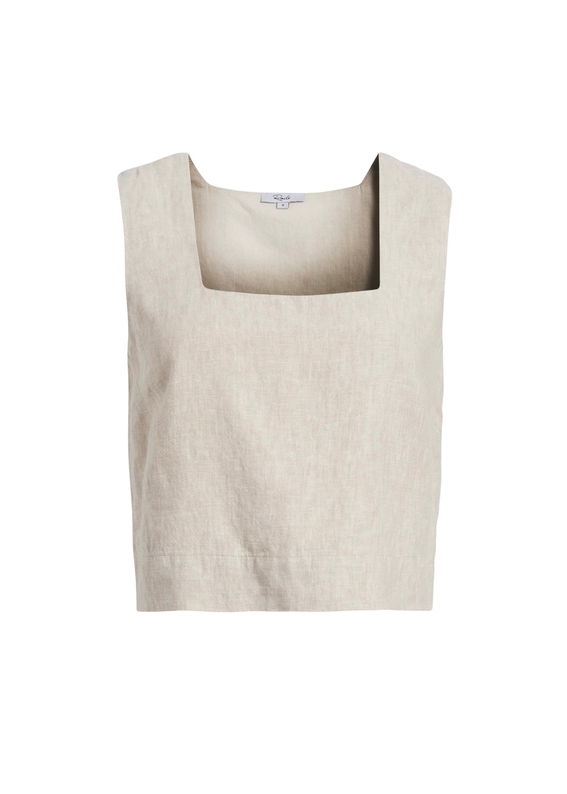 AKIRA TOP | HEATHERED FLAX