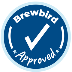 brewbird approved stamp