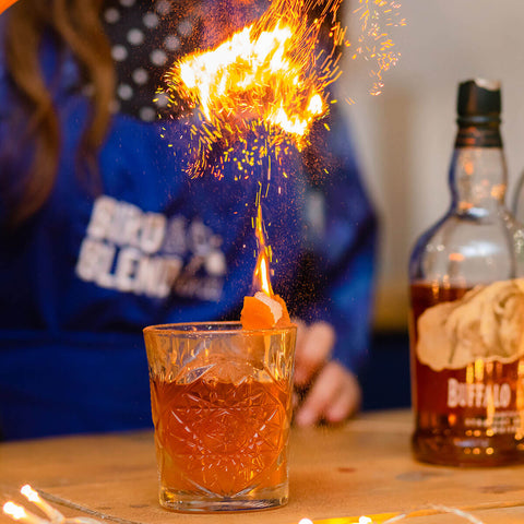 Flaming Bonfire Toffee Cocktail