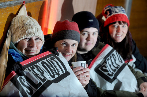 end youth homelessness charity sleep out