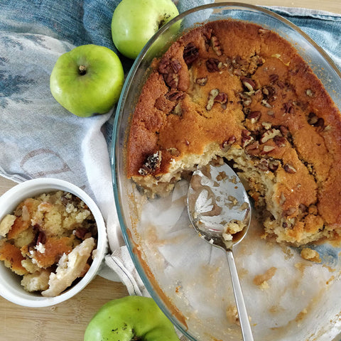 apple cider tea & pecan pudding recipe