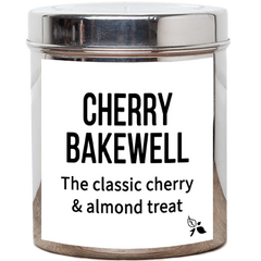 cherry bakewell loose leaf tea tin
