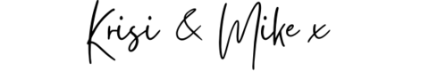 Krisi and Mike signatures