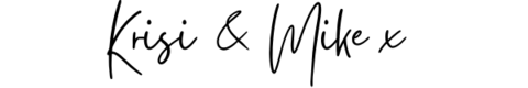 Krisi and Mike signature