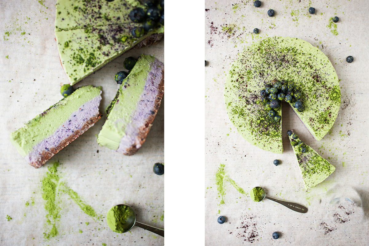 matcha cheescake