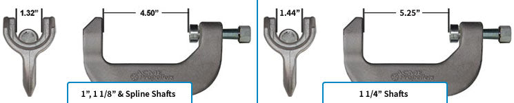 Acme Inboard Prop Puller Dimensions