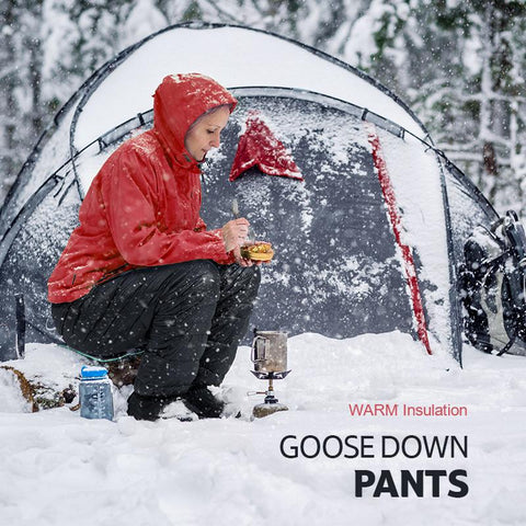 coose down pants