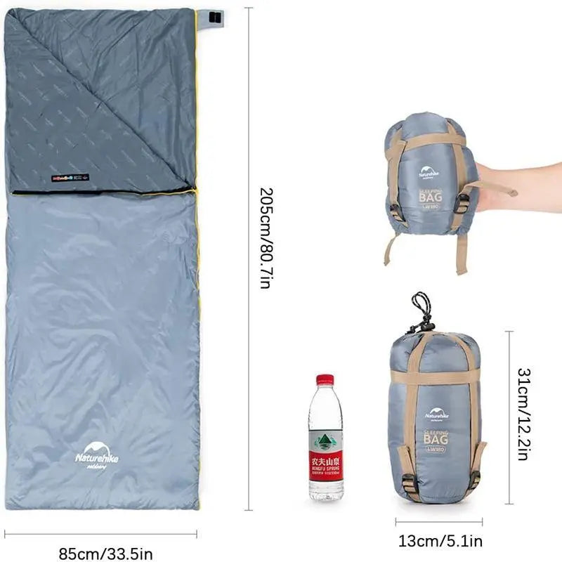 LW180 Lightweight Summer Sleeping Bag – Naturehike Official Store ...