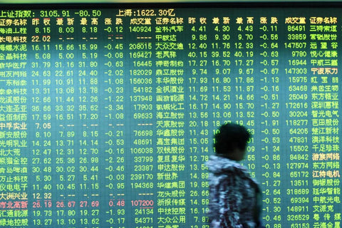Green Stock China Falling