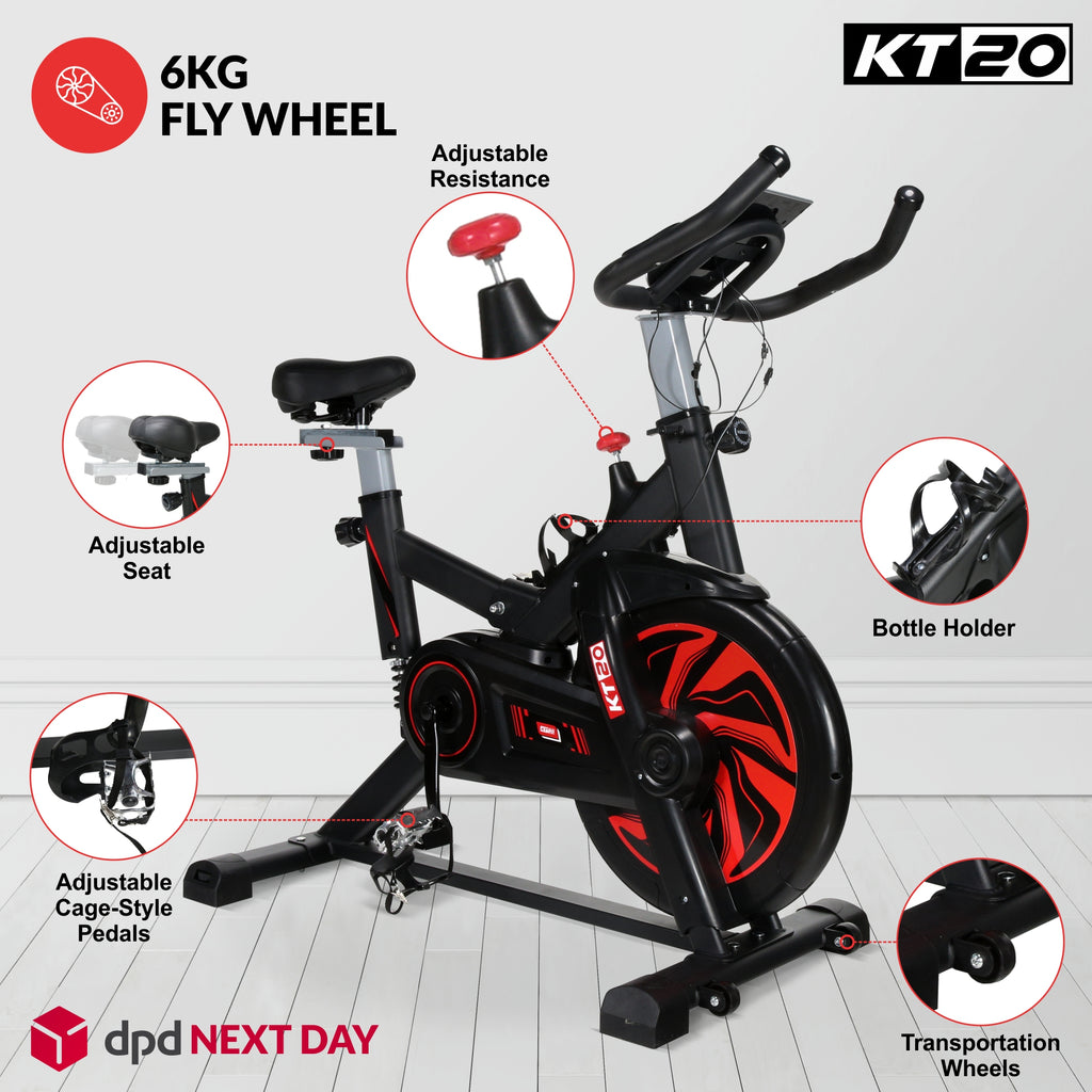 6kg flywheel spin bike