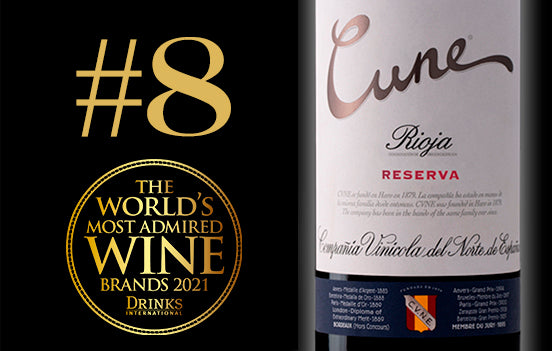 CVNE Vino named #8 on 'World's Most Admired Wine Brands' by Drinks International