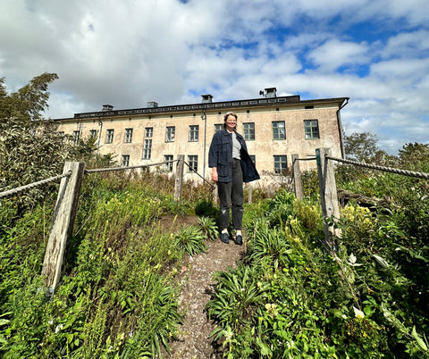 Marika Maijala at Harakka island