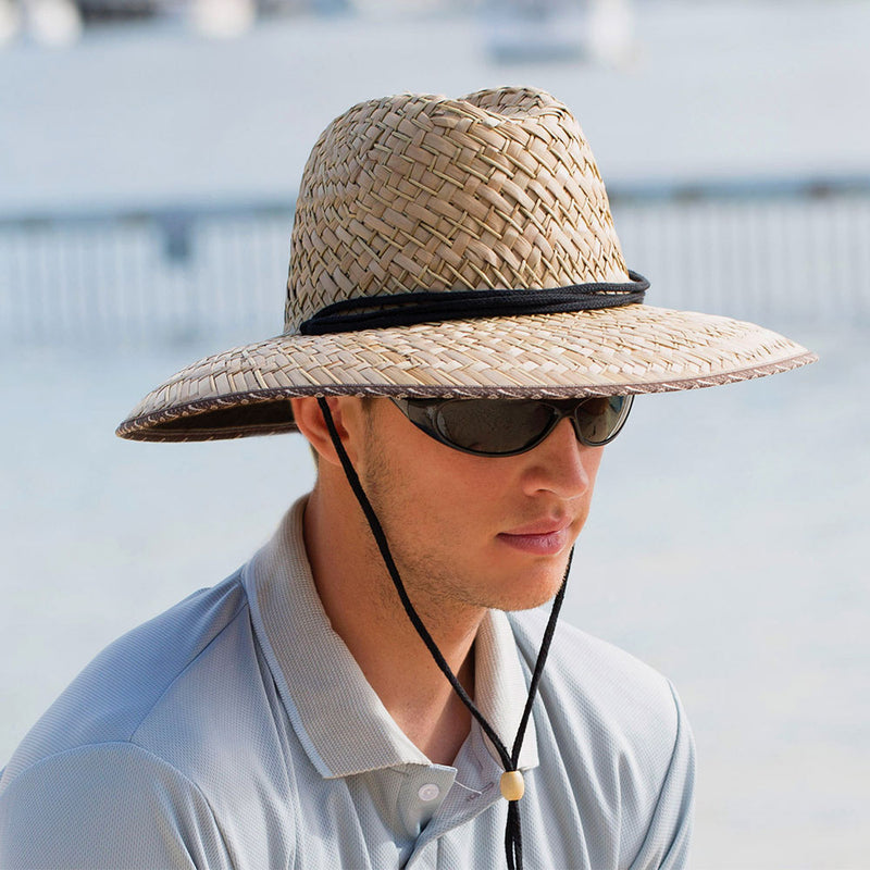 Mens Straw Surf Hat | Cancer Council - Cancer Council Shop