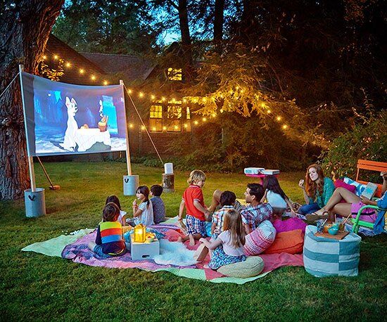 outdoor movie night