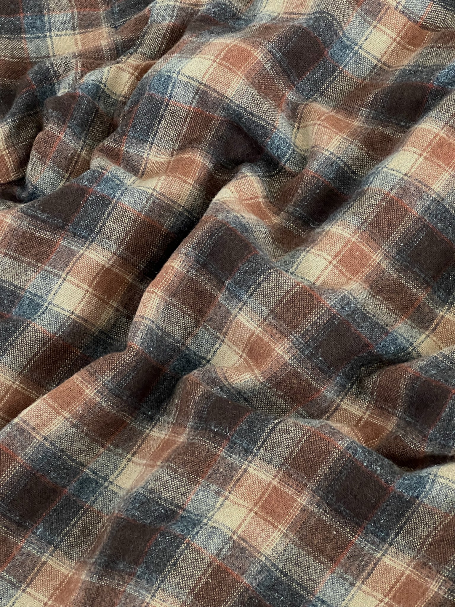Vintage 90s Quilted Flannel Shirt