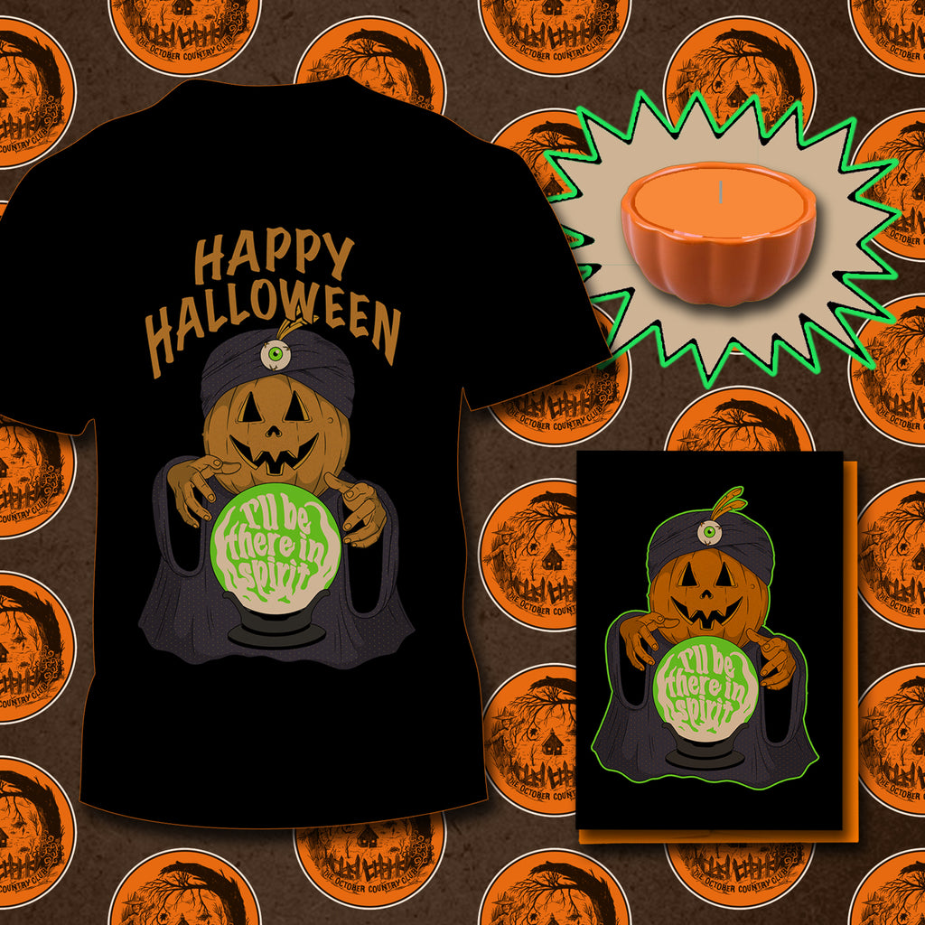 Download Halloween T Shirt Pumpkin Candle Bundle The October Country Club