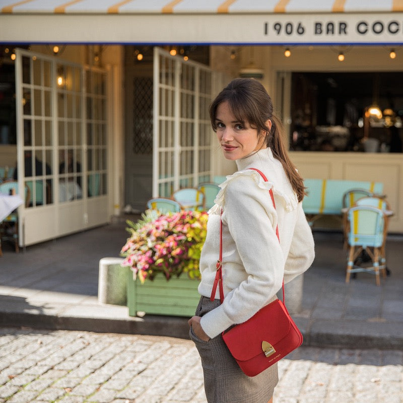 Sac Ã  main cuir tannage vÃ©gÃ©tal - Colette