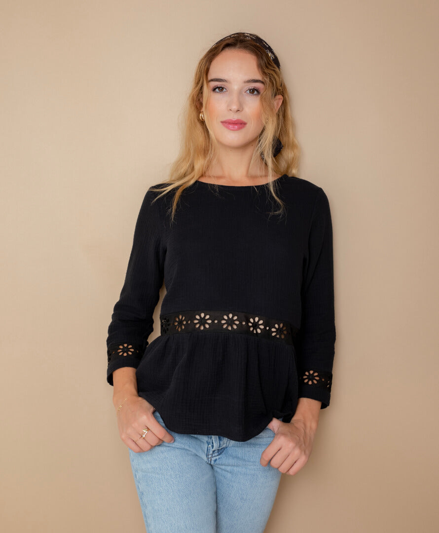 Blouse coton biologique - Robine