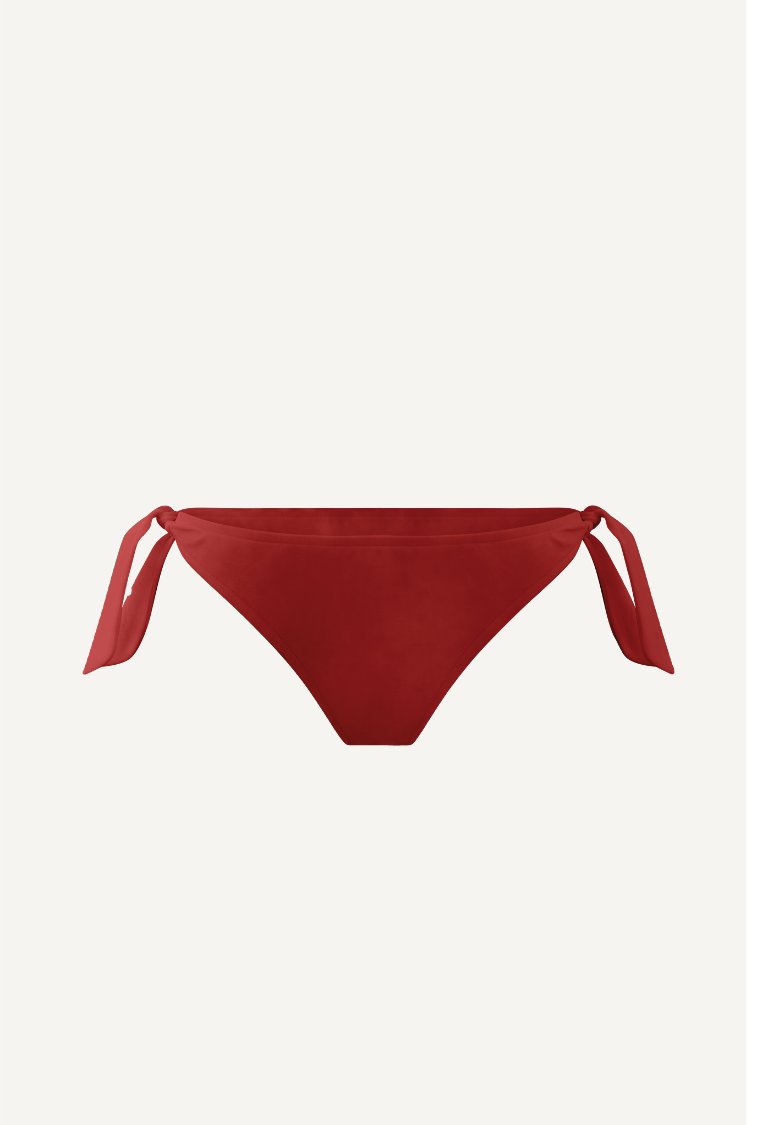 Bas de maillots de bain fibres recyclÃ©es - nÂ°3 - rouge