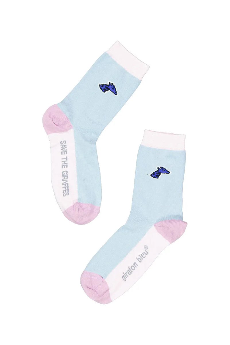 Chaussettes coton biologique - Girafe