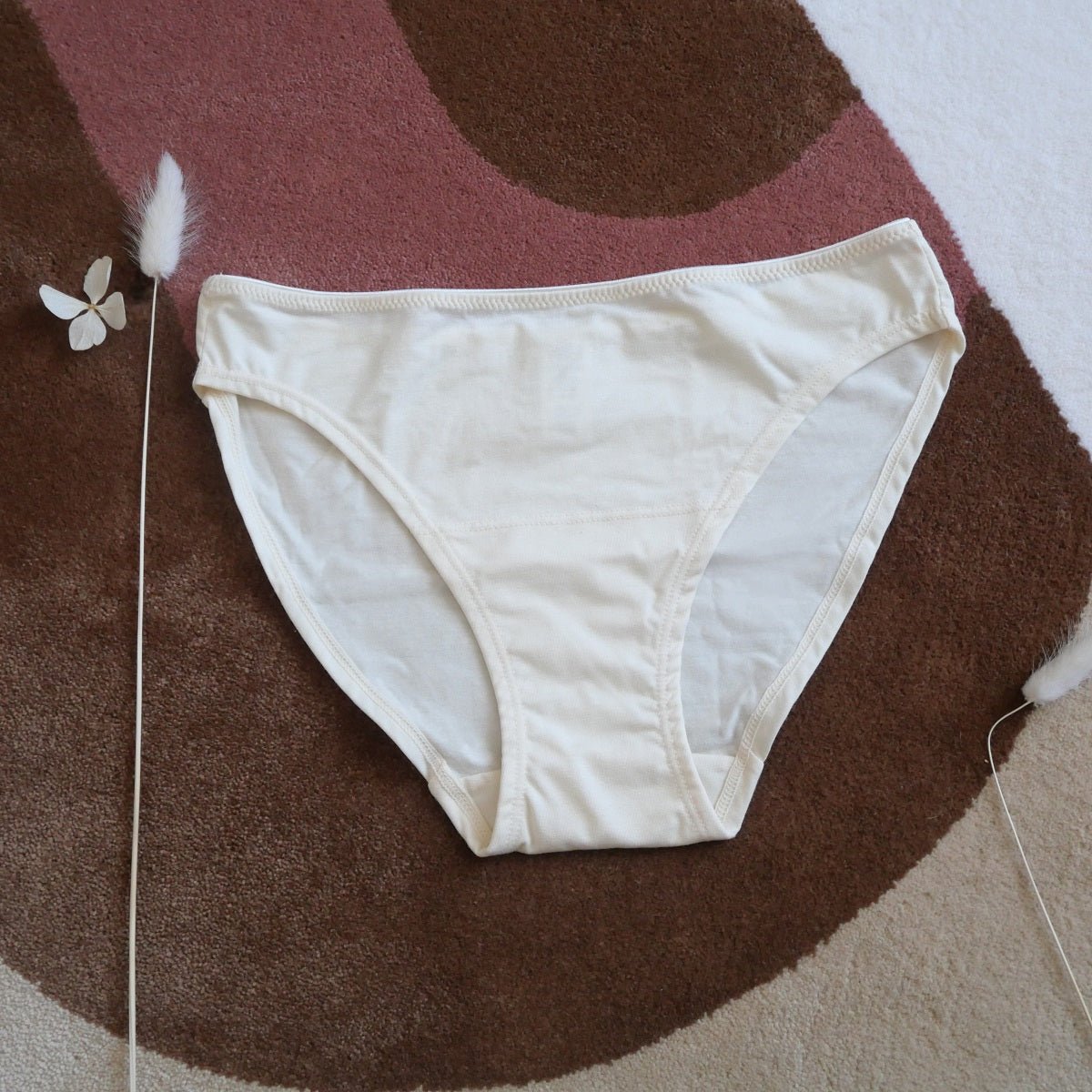 Culotte en coton biologique - Craie