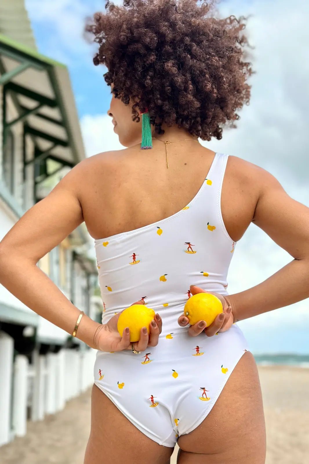 Maillot de bain fibres recyclÃ©es - Limone