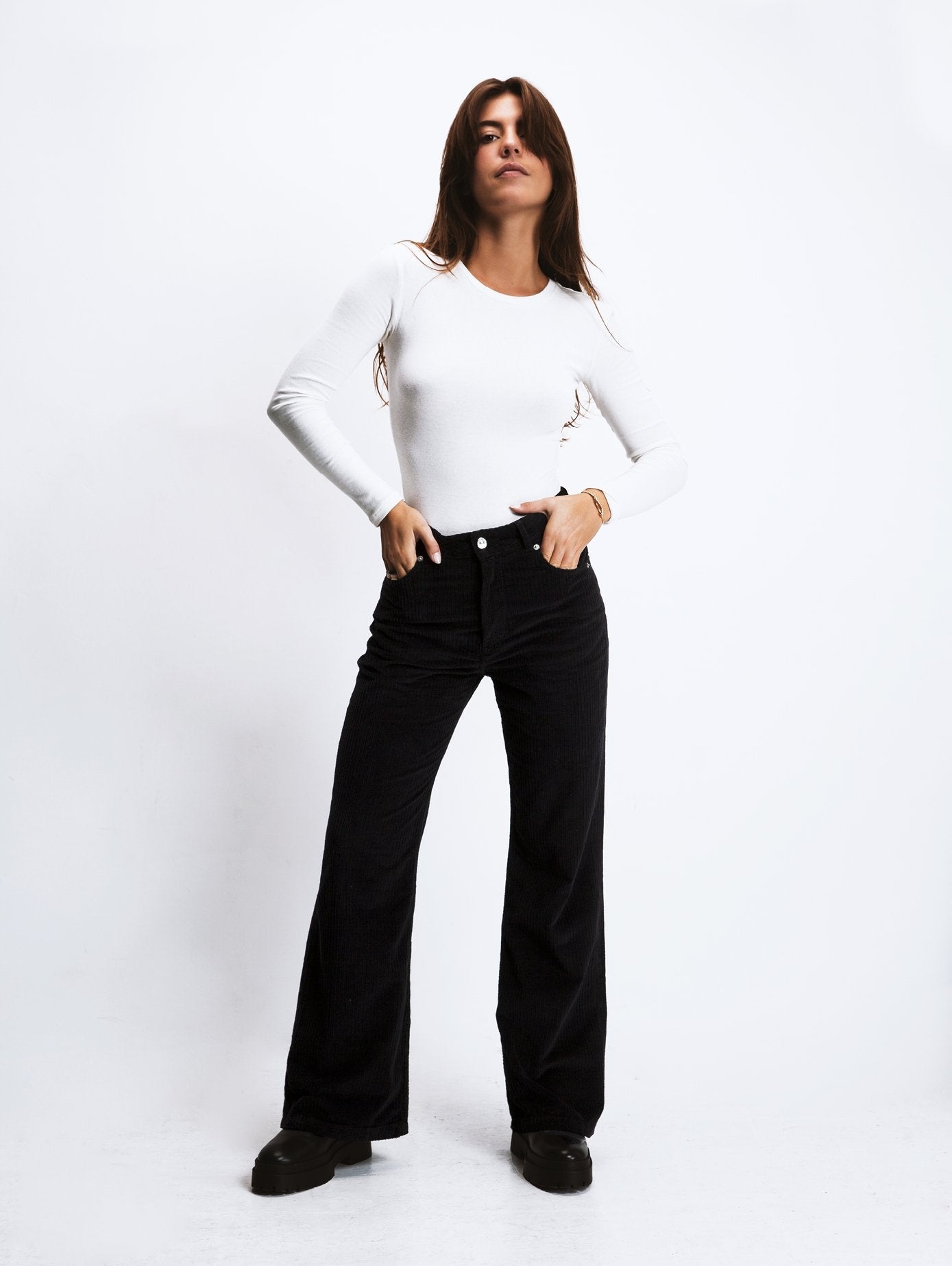 Pantalon coton biologique - Flare