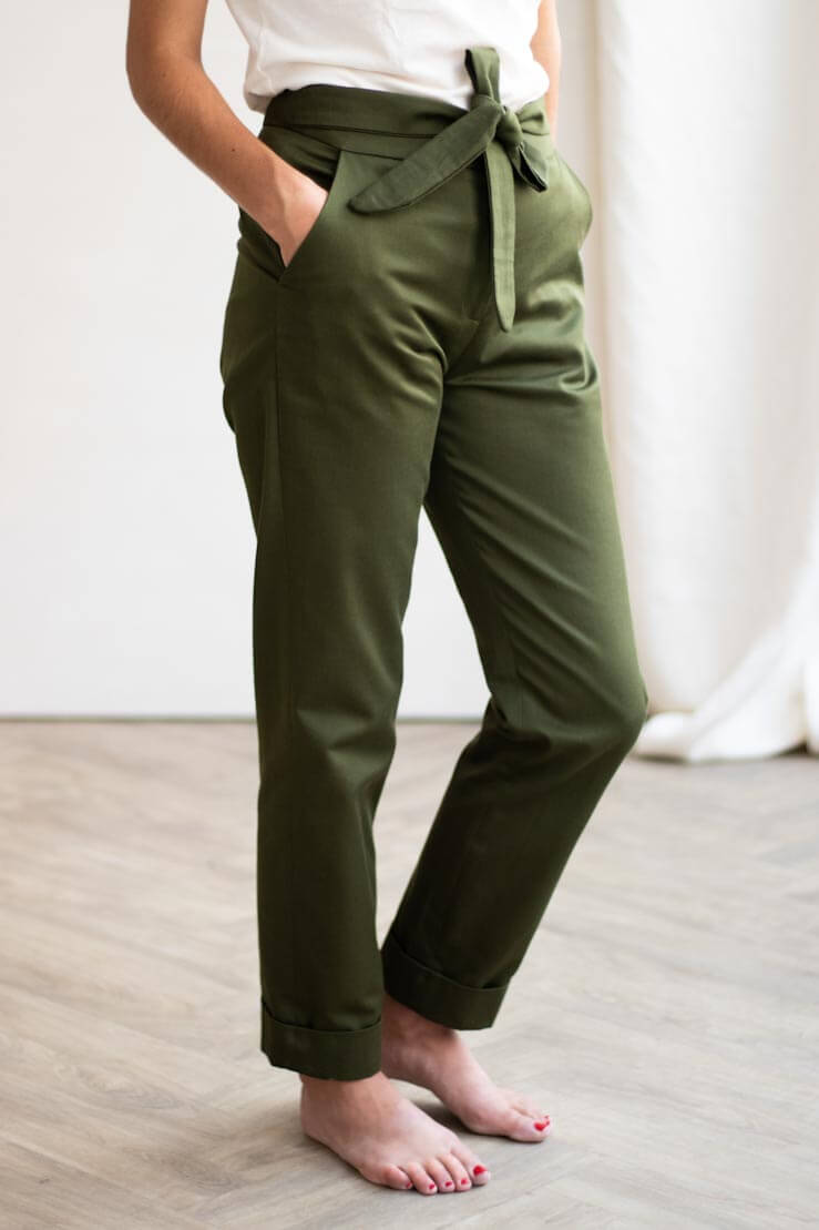 Pantalon coton biologique - Le Romantique