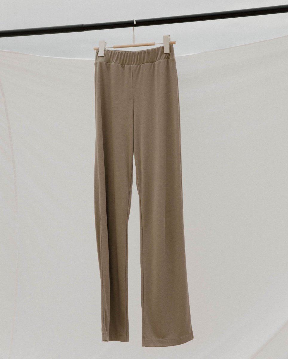 Pantalon de pyjama taupe