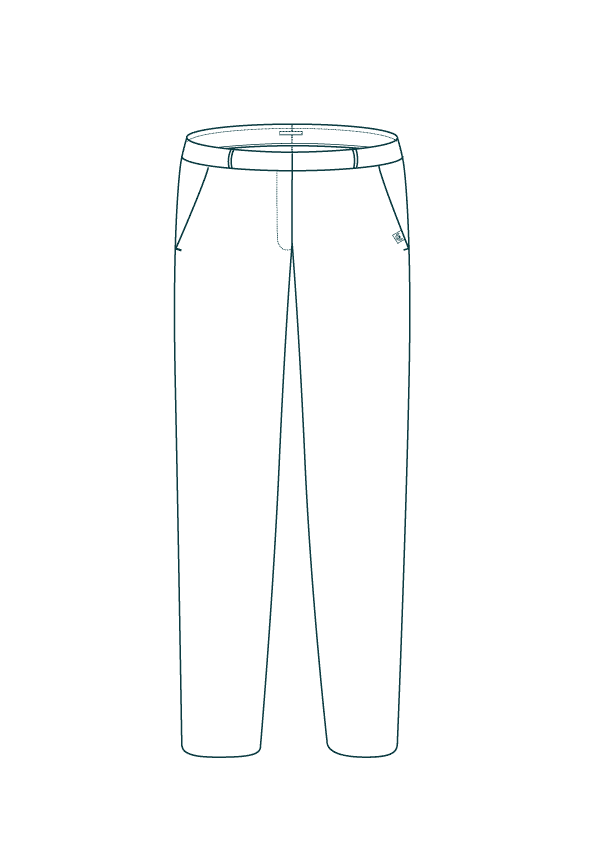 Pantalon matiÃ¨re upcyclÃ©e - L'Authentique